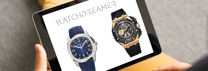 Achat de montres de luxe en ligne