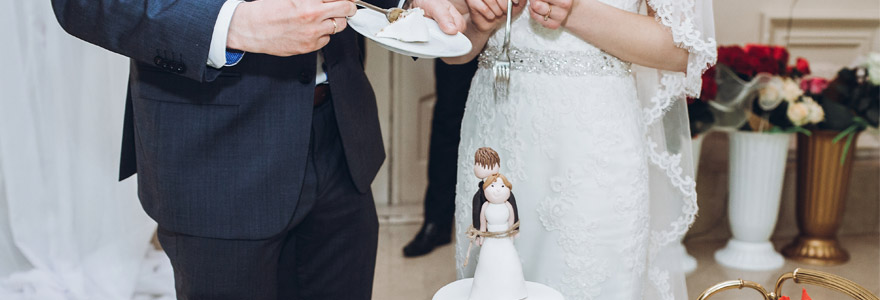 figurines de gateau de mariage