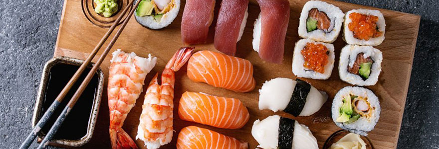 Livraison de Sushi à domicile