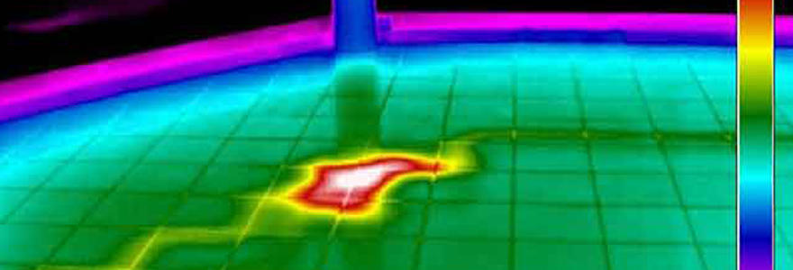 Recherche de fuite d’eau par caméra thermique