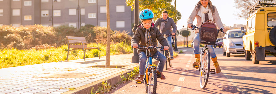 faire du vélo