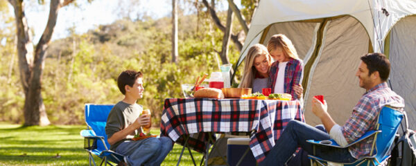 camping en famille